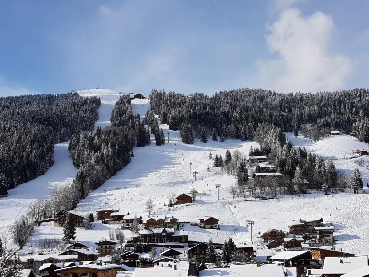 Chalet La Cachette Les Gets Bagian luar foto