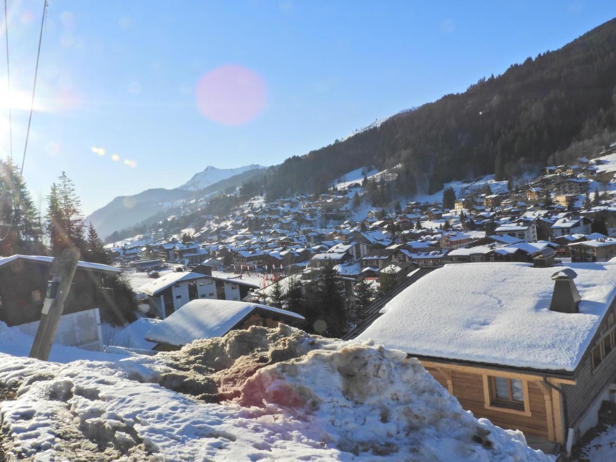 Chalet La Cachette Les Gets Bagian luar foto