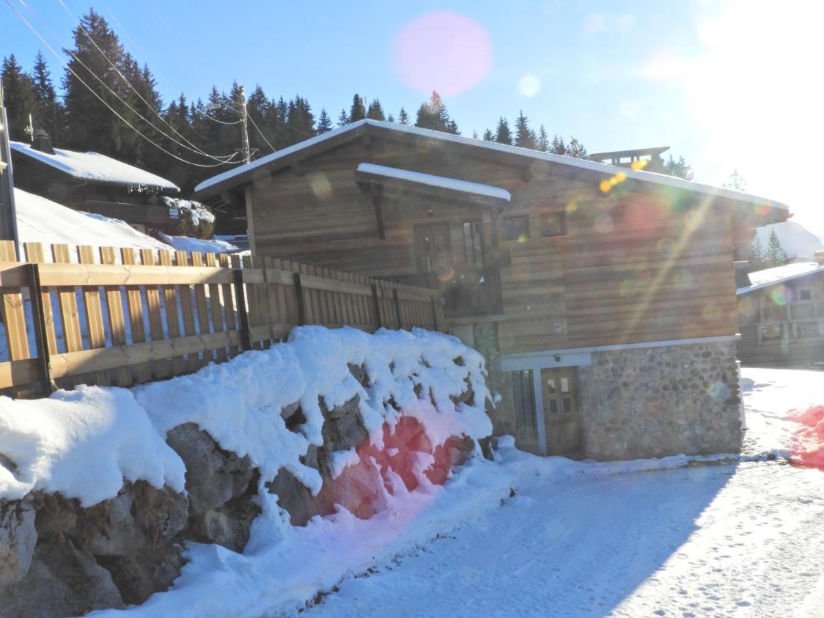 Chalet La Cachette Les Gets Bagian luar foto
